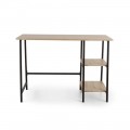Mesa de estudo Sendai 110 x 70 x 50 cm Carvalho - Preto
