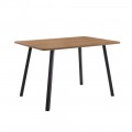 Mesa de comedor fija Edna Roble 120 x 75 x 80 cm