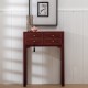 Console "East" DM DM et FIR Bois avec Détails dorés 85 x 26 x 85 cm