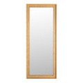 ESPEJO MARRÓN CLARO MADERA DECORACIÓN 70 X 4 X 171 CM