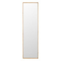 ESPEJO MARRÓN MADERA DECORACIÓN 40 X 3 X 143 CM