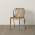 SILLA BEIGE POLIPROPILENO CONTRACT 51 X 57 X 78 CM