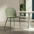 Silla de jardín o terraza Polipropileno tapizado Verde 51 x 80 x 46 cm