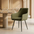 Silla de comedor con brazo Coimbra Verde 47 x 93 x 47 cm