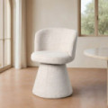 Silla tapizada retorno autómatico Crema 55 x 77 x 50 cm