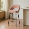 Taburete alto bar contract Rosa 53 x 100 x 48 cm