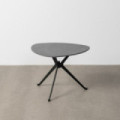 Mesa de centro piedra Stone Negro 60 x 45 x 60 cm