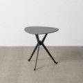 Mesa de centro piedra Stone Negro 50 x 52 x 50 cm