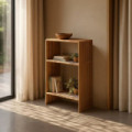 Estantería auxiliar de madera de Teca Bellamonte Natural 55 x 86 x 30 cm