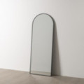 Espejo vestidor metálico Negro 64 x 170 x 2 cm