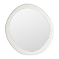 Espejo DM blanco decorativo 80 x 77 x 6 cm