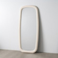 Espejo vestidor vertical marco DM lacado en color Crema 80 x 180 x 4,5 cm