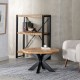Mesa de centro de madera Natural - Negro