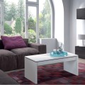 Hebemitteltisch 001638BO Weißes Brillo 100 x 43 - 54 x 50 cm
