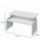 Pas cher White Lifting Center Table 001638BO ⋆ Mesa auxiliar