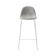 Tabouret Collection Oslo Cendré-Blanc 43 x 88 x 44 cm