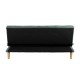 SOFÁ-CAMA VERDE METAL-MADERA SALÓN 178 X 94 X 86 CM