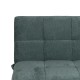 SOFÁ-CAMA VERDE METAL-MADERA SALÓN 178 X 94 X 86 CM