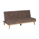 TAUPE METAL-MADERA SALÓN 178 X 94 X 86 CM