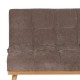 SOFÁ-CAMA TAUPE METAL-MADERA SALÓN 178 X 94 X 86 CM