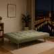 Sofa Bett klicken clac Vega grün in fanmuebles Einzigartiges und praktisches Design