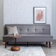 Sofá cama clic clac gris en chenilla – fanmuebles