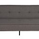 Sofá cama clic clac gris en chenilla – fanmuebles