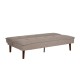 Sofa bed click-clac beige in chinilla – fanmuebles