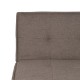 Sofá cama clic-clac beige en chenilla – fanmuebles