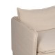 SOFÁ 3 PLAZAS CREMA TEJIDO-MADERA 210 X 97 X 89 CM