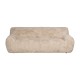 SOFÁ 3 PLAZAS BEIGE TEJIDO 240 X 107 X 79,50 CM