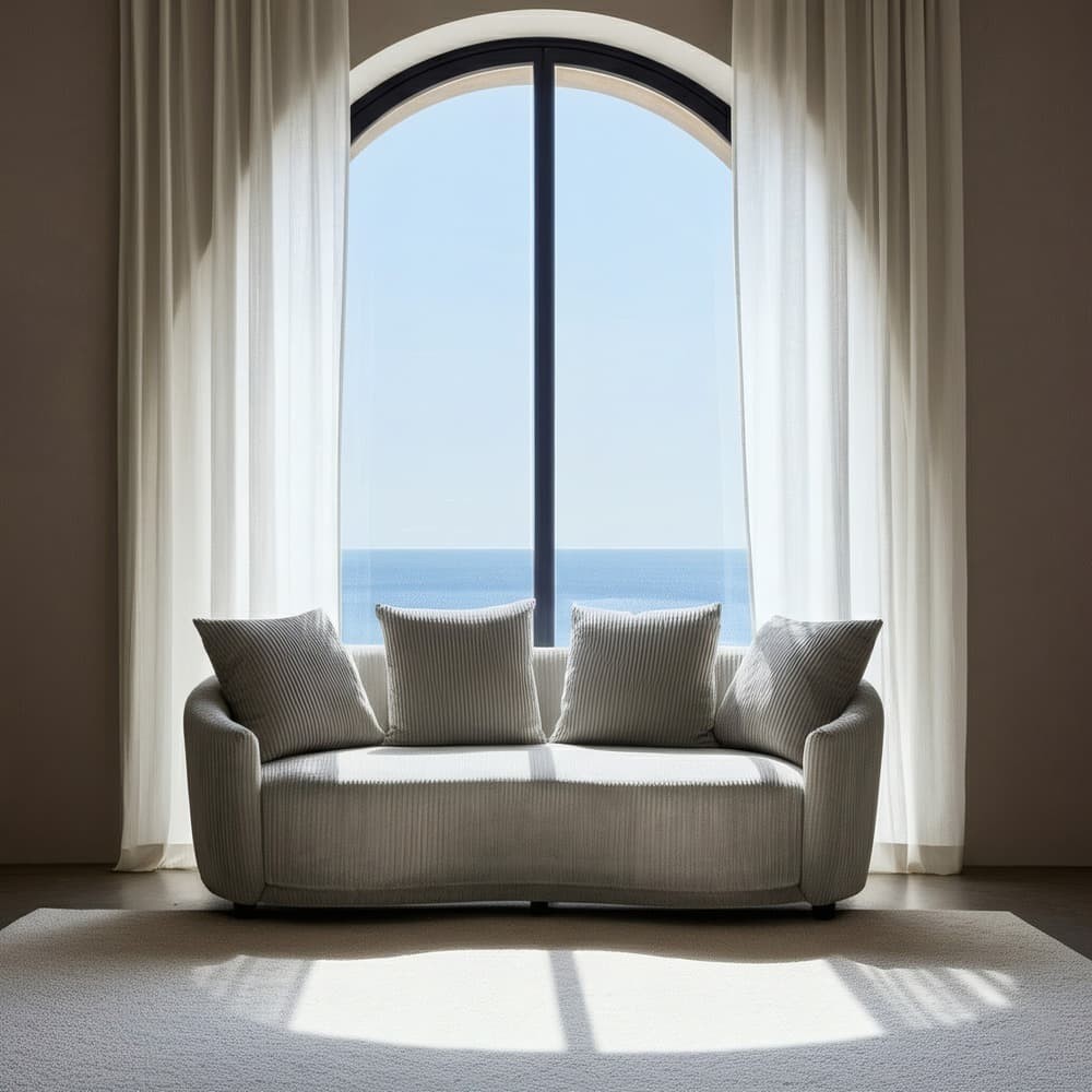 Sofa mit drei Sitzen, Eisbezug | fanmuebles