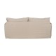 SOFÁ 3 PLAZAS CREMA TEJIDO-MADERA 200 X 95 X 85 CM