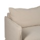 SOFÁ 3 PLAZAS CREMA TEJIDO-MADERA 200 X 95 X 85 CM