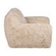 SILLÓN BEIGE TEJIDO 124 X 107 X 79,50 CM