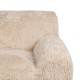 SILLÓN BEIGE TEJIDO 124 X 107 X 79,50 CM