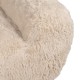 SILLÓN BEIGE TEJIDO 124 X 107 X 79,50 CM