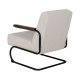SILLÓN BEIGE METAL-TEJIDO 61 X 70 X 85 CM