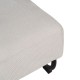 SILLÓN BEIGE METAL-TEJIDO 61 X 70 X 85 CM