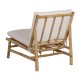 SILLÓN NATURAL BAMBÚ 65 X 86 X 81 CM
