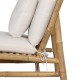 SILLÓN NATURAL BAMBÚ 65 X 86 X 81 CM