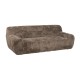 SOFÁ 3 PLAZAS TAUPE TEJIDO 240 X 107 X 79,50 CM