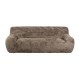 SOFÁ 3 PLAZAS TAUPE TEJIDO 240 X 107 X 79,50 CM