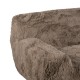 SOFÁ 3 PLAZAS TAUPE TEJIDO 240 X 107 X 79,50 CM