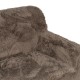 SOFÁ 3 PLAZAS TAUPE TEJIDO 240 X 107 X 79,50 CM