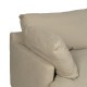 SOFÁ 3 PLAZAS BEIGE TEJIDO-MADERA 212 X 100 X 83 CM