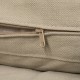 SOFÁ 3 PLAZAS BEIGE TEJIDO-MADERA 212 X 100 X 83 CM