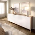 Sideboard SKY - Nordic - Weiß 184 x 77,5 x 40 cm