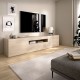 Mueble TV 200 cm Malmo Natural - fanmuebles