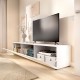 Mueble Bajo TV Noka Blanco Extragrande 220 cm